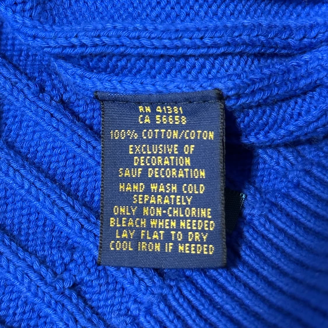 폴로 랄프로렌 꽈배기 니트 여성용 상품이미지7