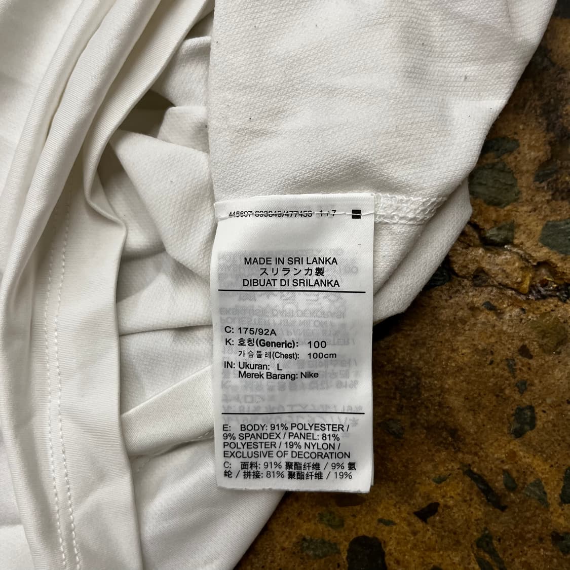 [ 정품/L ] 나이키 프로 에어로어댑트 반팔티 b8 상품이미지5