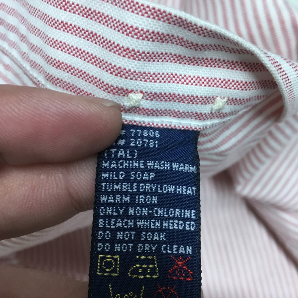 타미 스트라이프 셔츠 DD06 상품이미지4