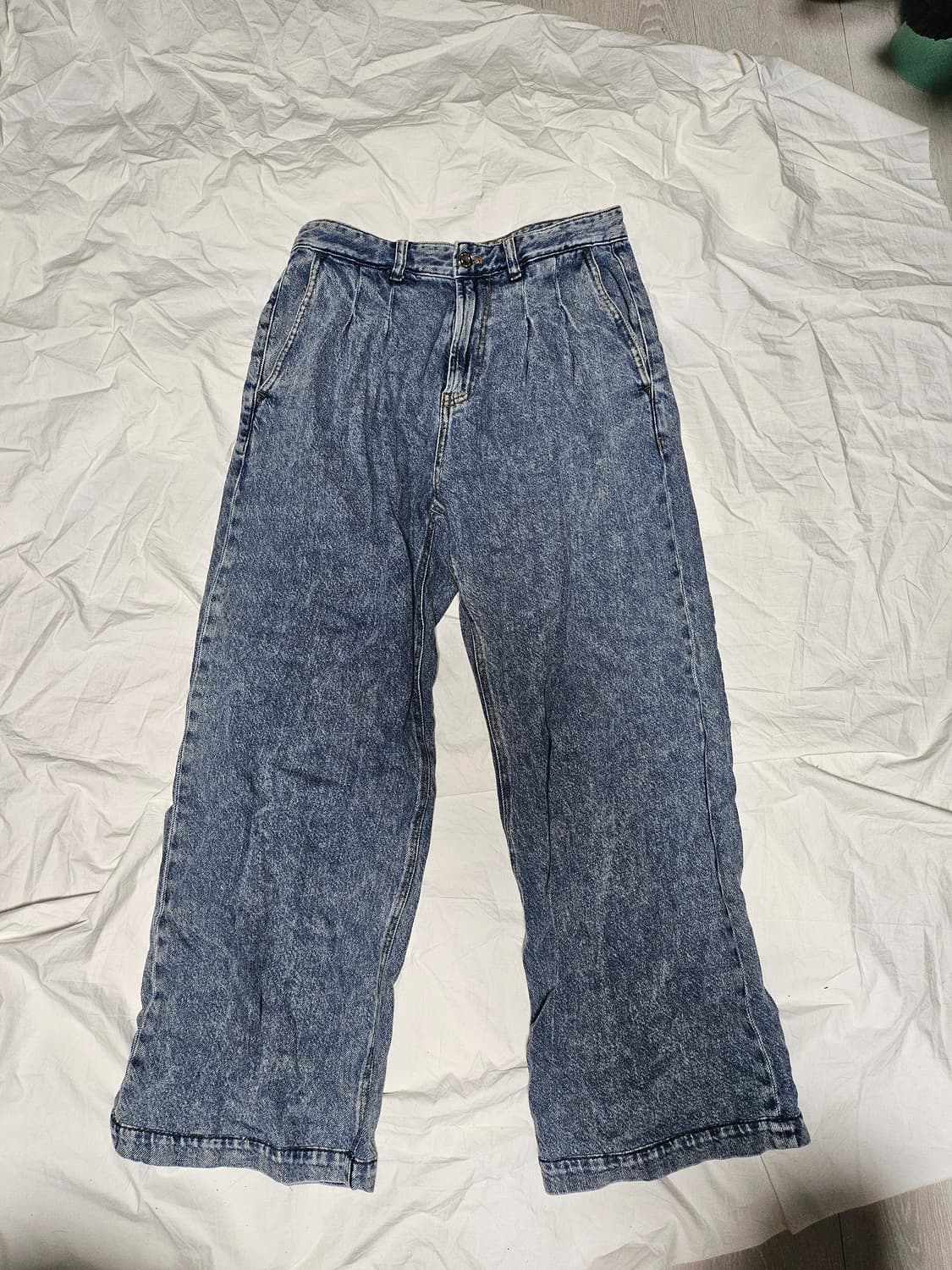 BEAKER 23 와이드 데님 팬츠 상품이미지1