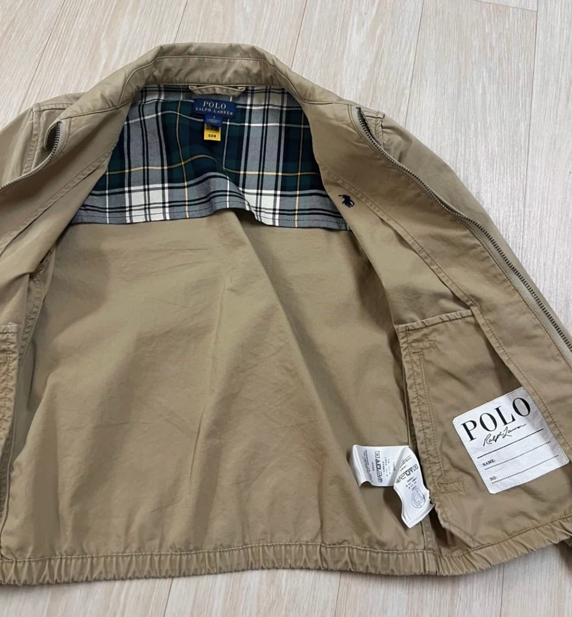 정품 폴로랄프로렌 베이지 자켓 상품이미지3