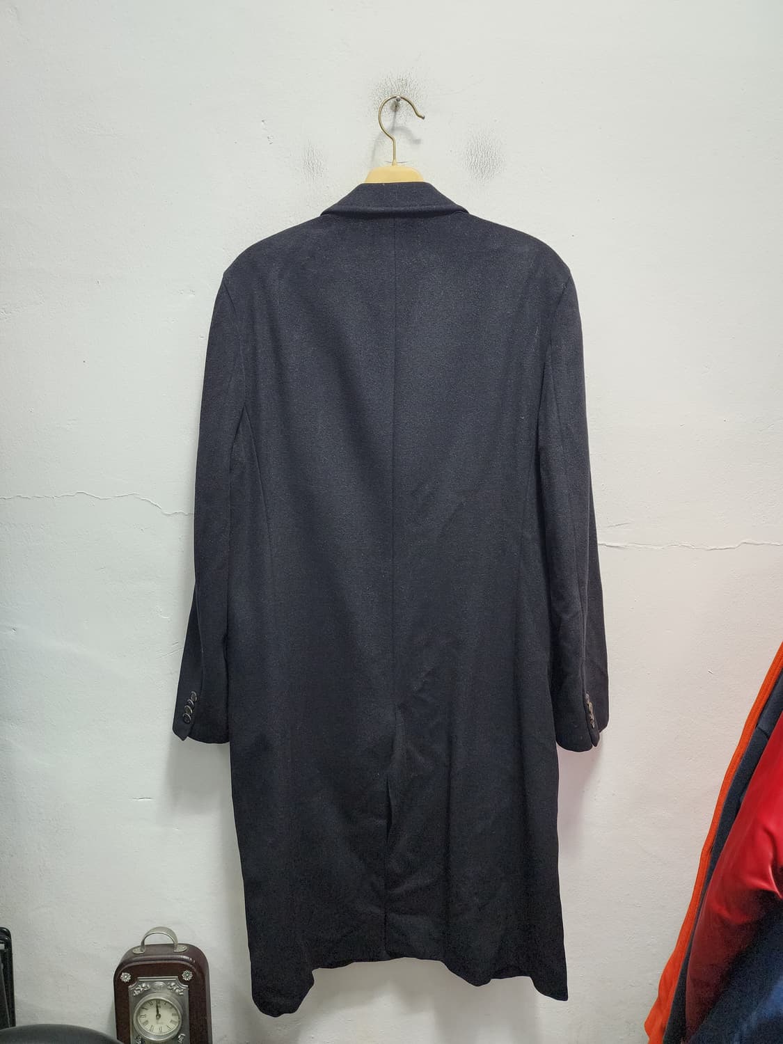 TIME 타임 캐시미어 더블브레스티드 롱코트 상품이미지2