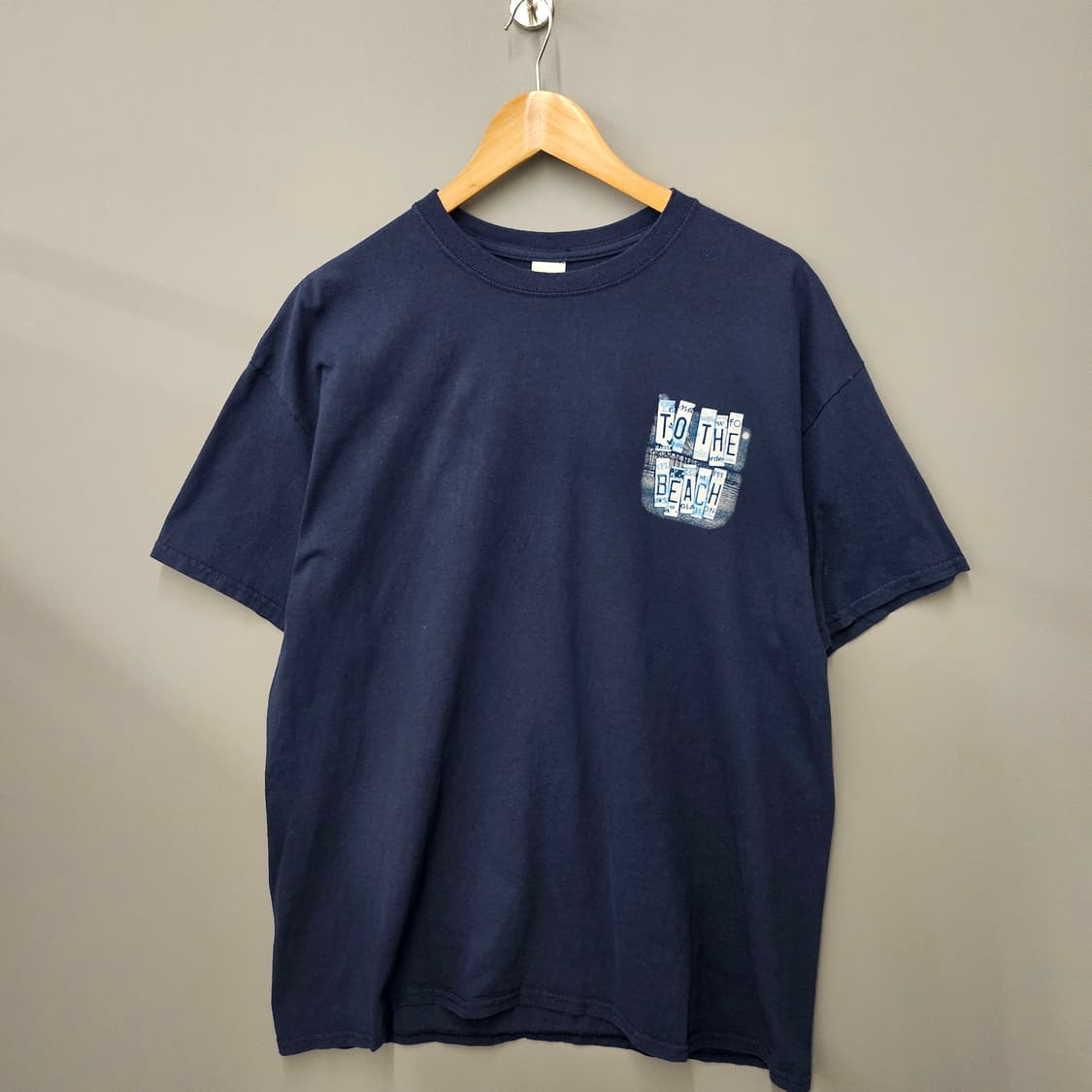 USA 90's To the beach 그래픽 프린팅 빈티지 반팔티 상품이미지2