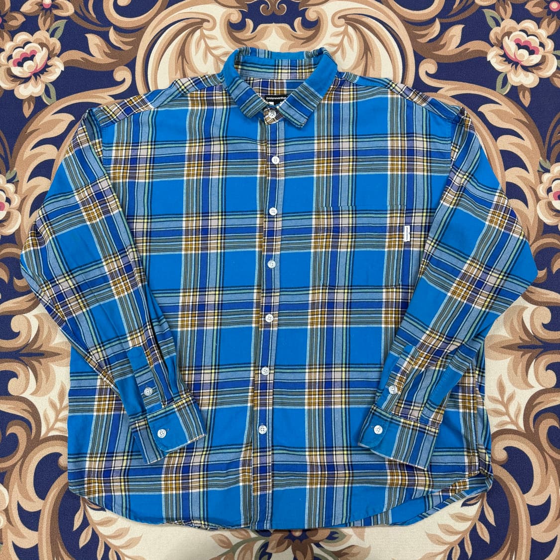 (M)디스이즈 네버댓 플란넬 체크셔츠 상품이미지2