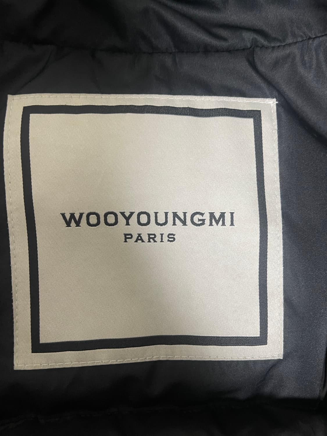 우영미 패딩 점퍼 블랙 상품이미지5