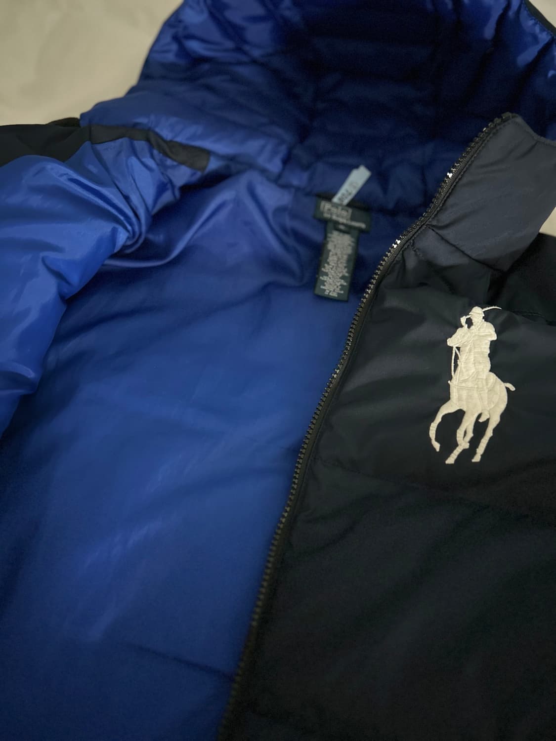 빈티지 폴로 패딩 상품이미지5