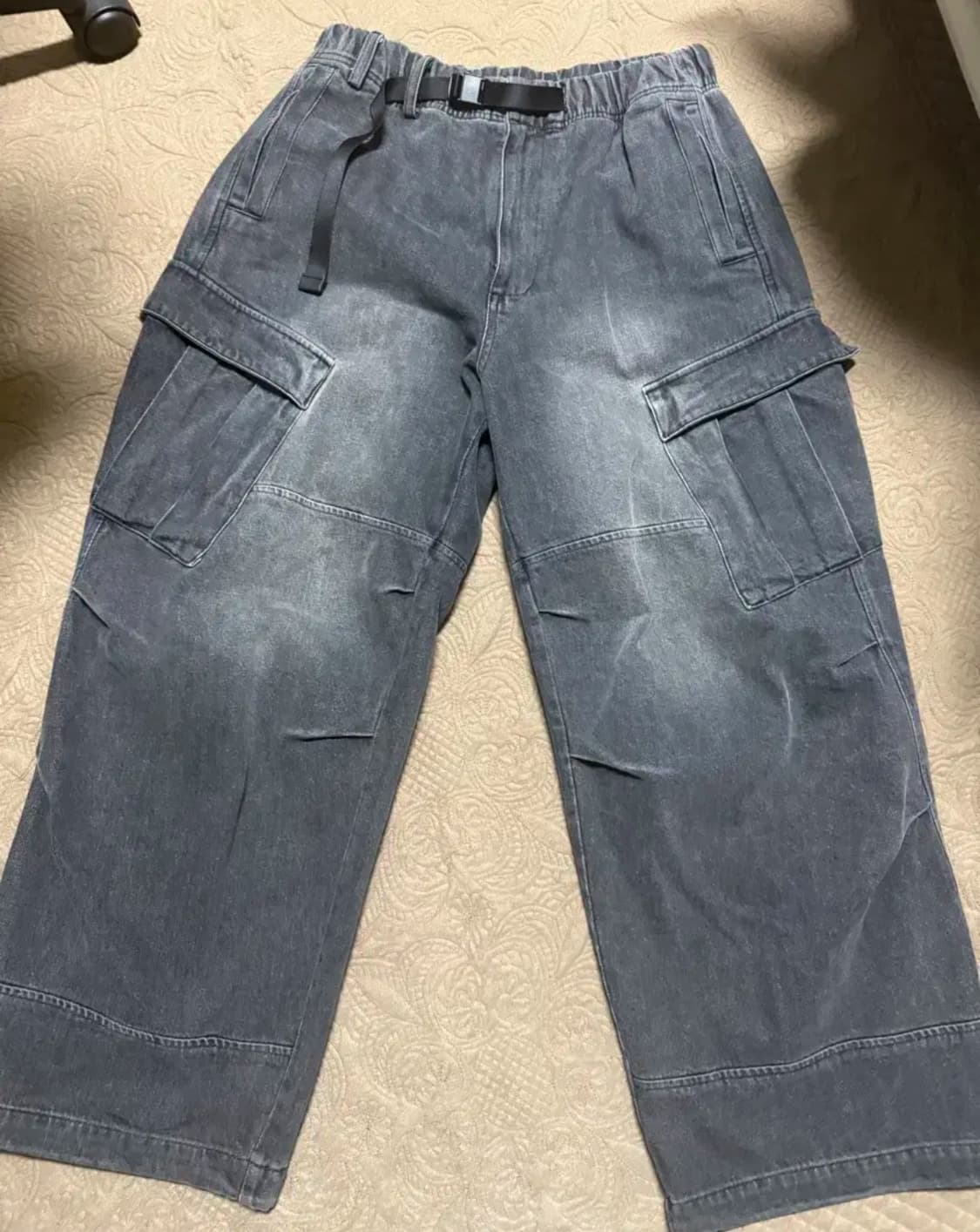 해칭룸 데님 밀팬츠 그레이 3 상품이미지1