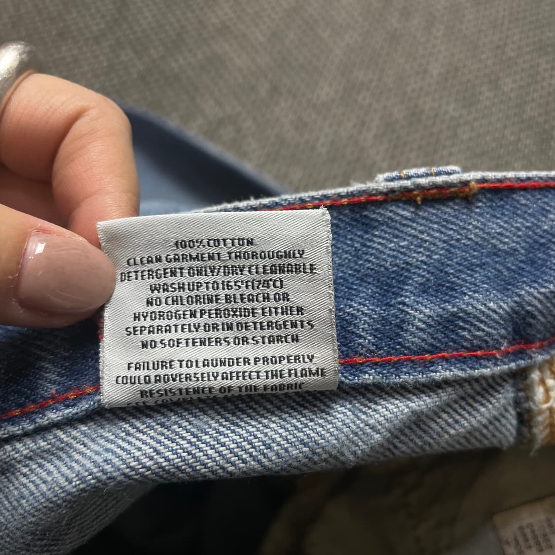 (33) 웨스텍스 인듀라 중청 워싱 데님 팬츠 상품이미지6