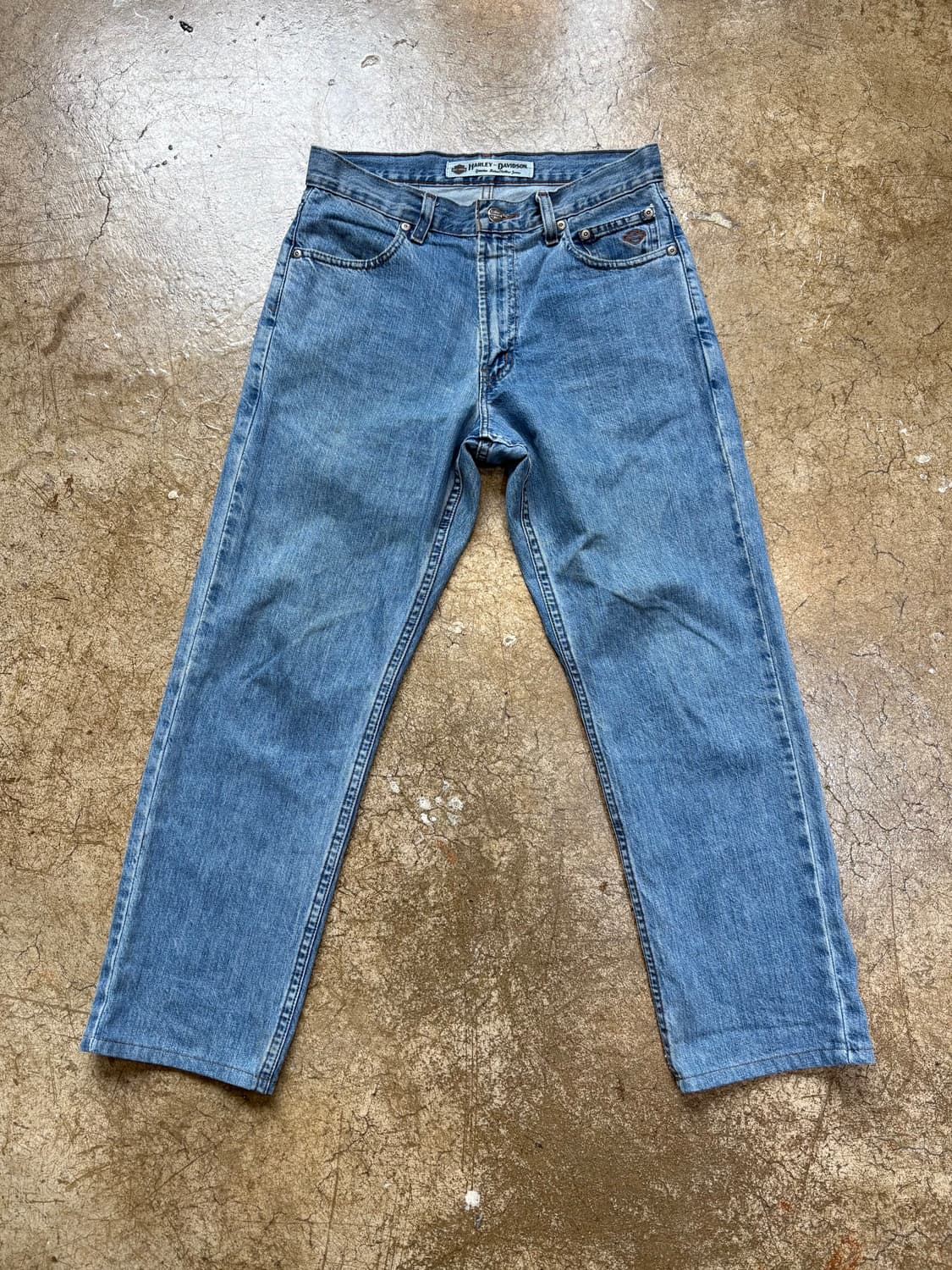 00s 할리 데이비슨 빈티지 데님 팬츠 상품이미지2