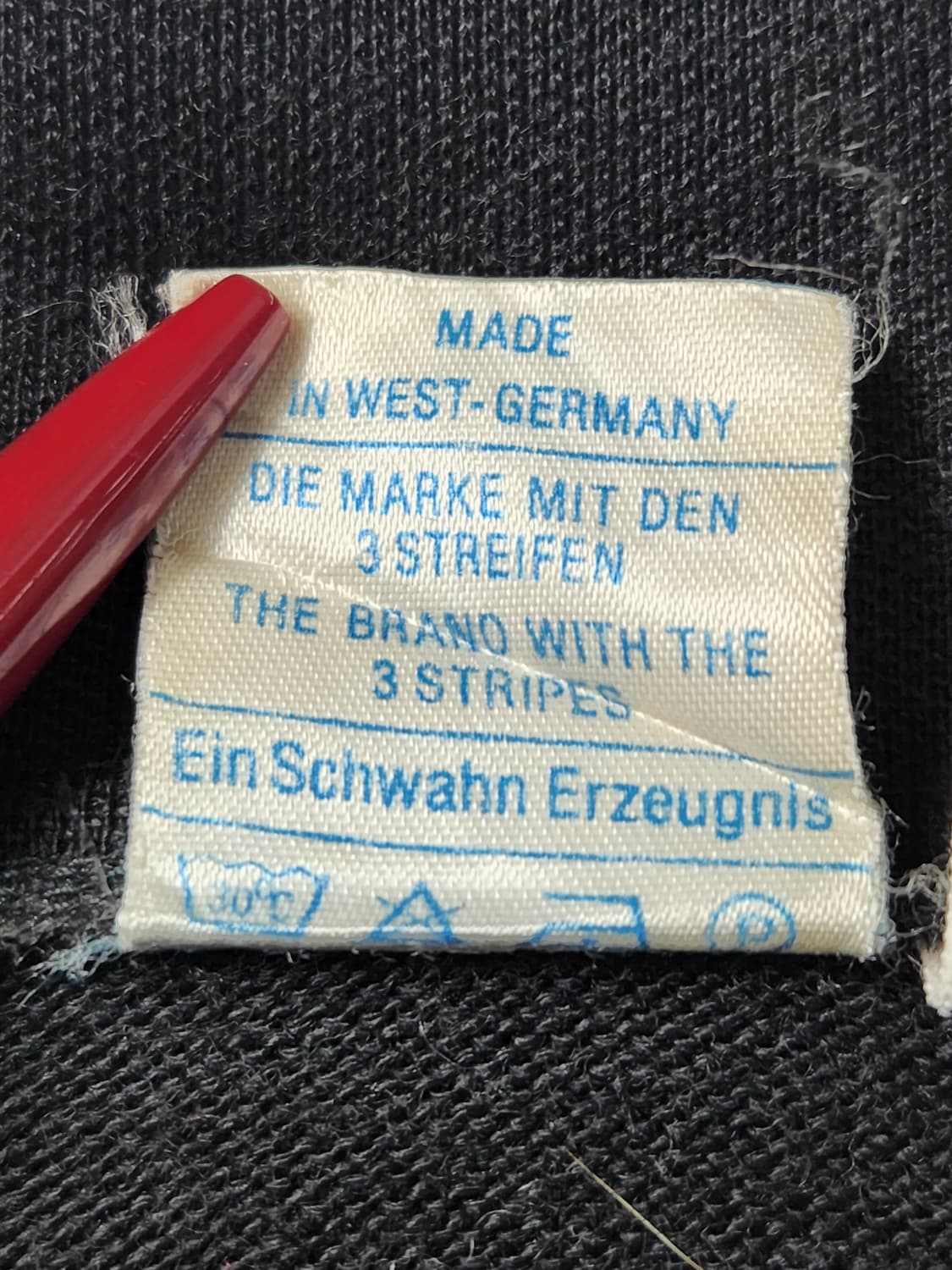 70s 아디다스 빈티지 니트 집업 (W.Germany) 상품이미지7