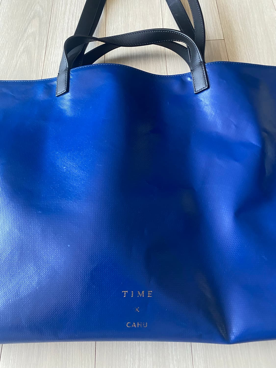 TIME x CAHU 오버사이즈 쇼퍼백 상품이미지3