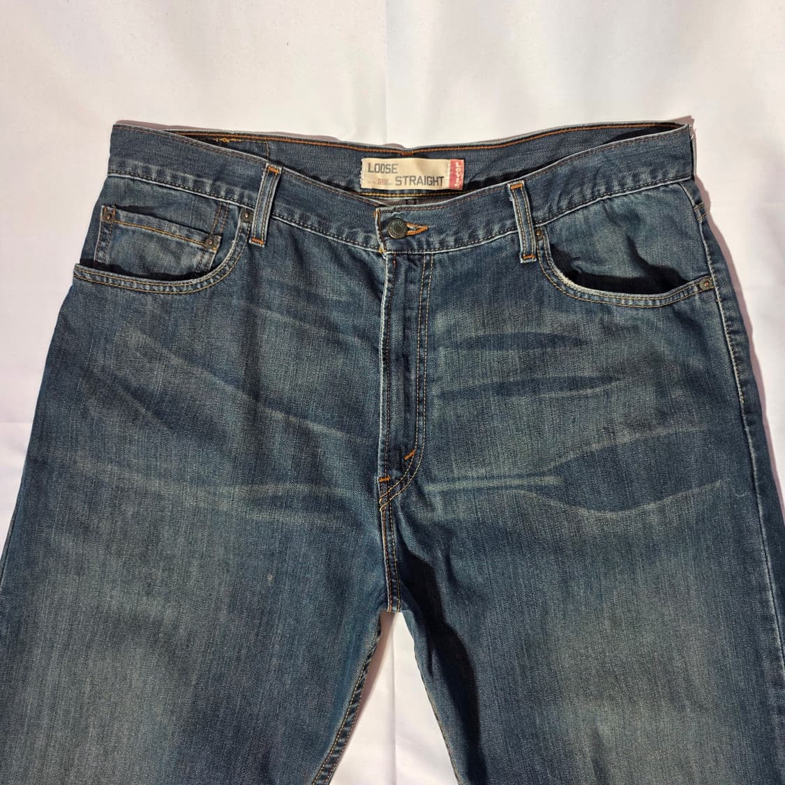 [W36L30]00s 리바이스 LEVIS 569 루즈스트레이트핏 데님팬츠 상품이미지2