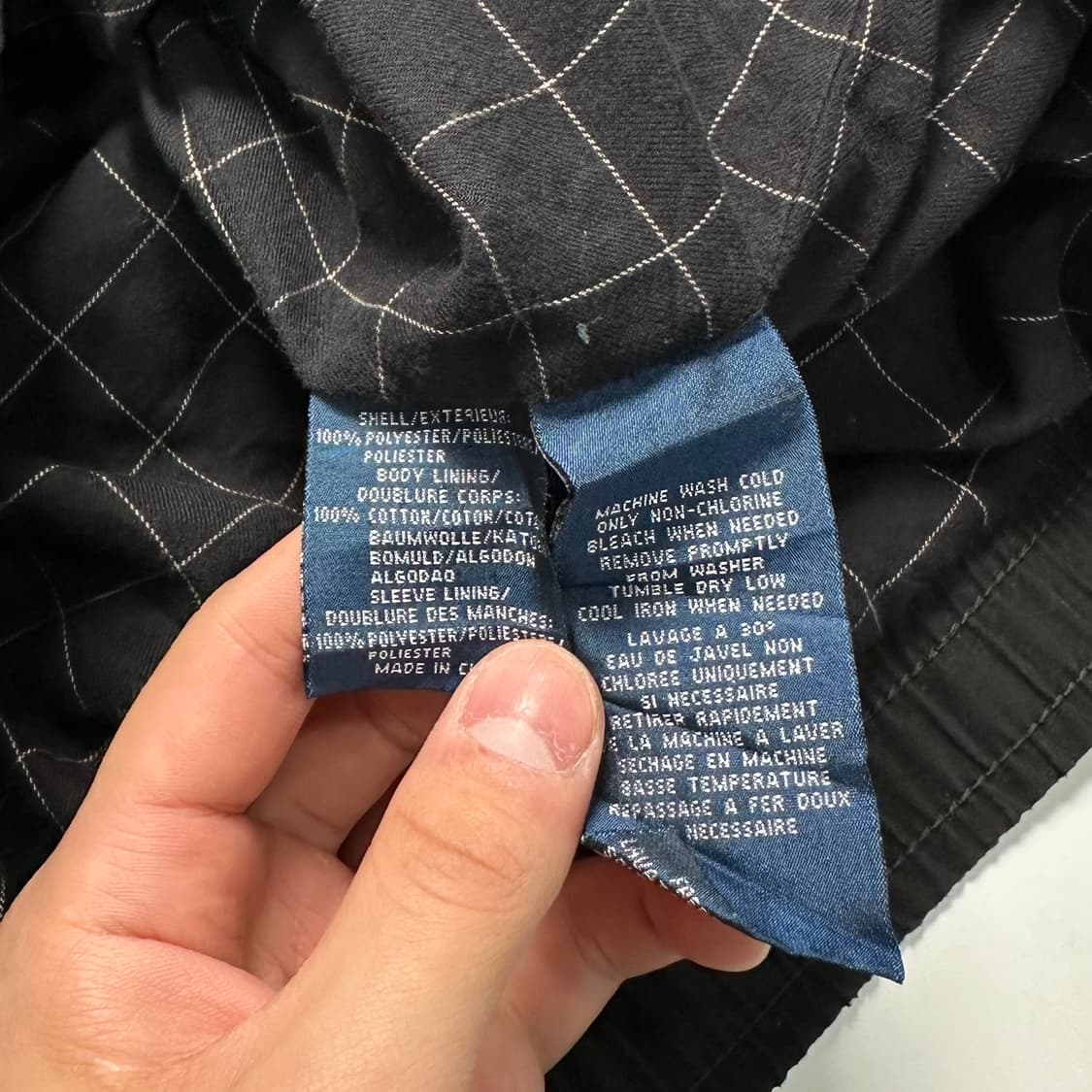 폴로 랄프로렌 블랙 폴리쉘 자켓 상품이미지6