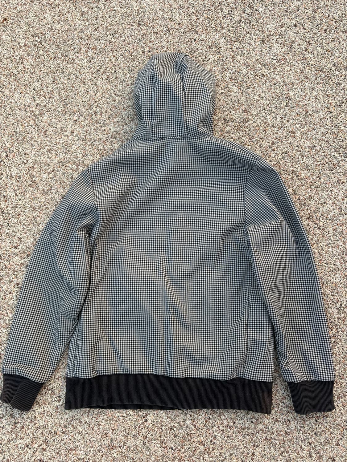 나이키  슬림핏 꾸안꾸 체크 후드집업(L) 상품이미지8