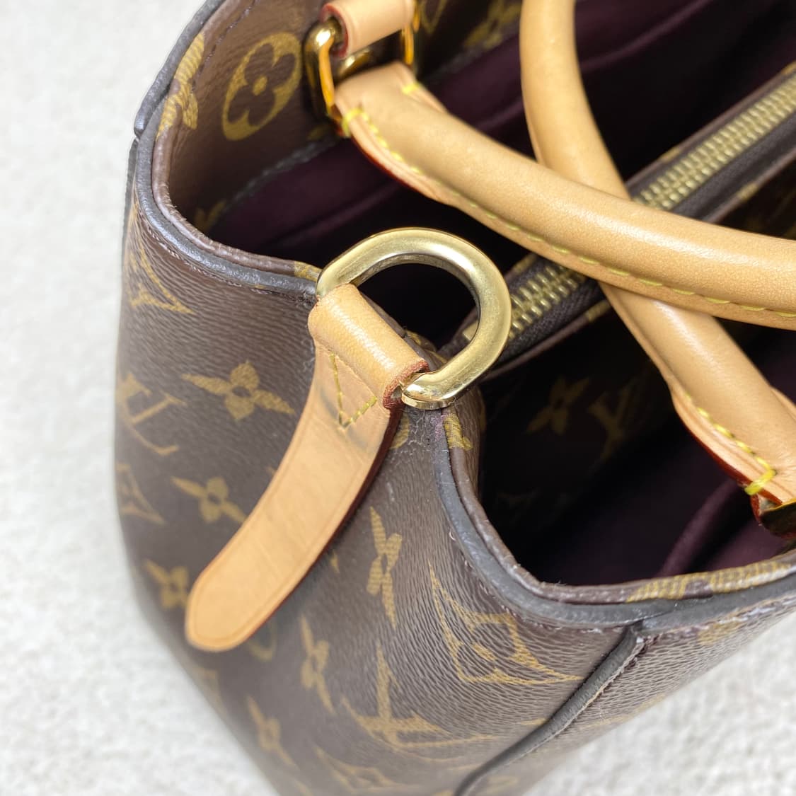 루이비통 몽테뉴 bb 토트백 상품이미지5