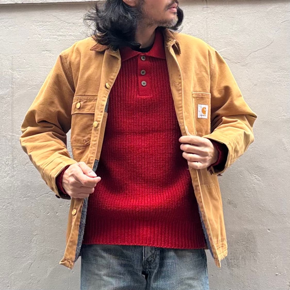 90년대 미국 칼하트 초어 자켓 6blc  상품이미지8