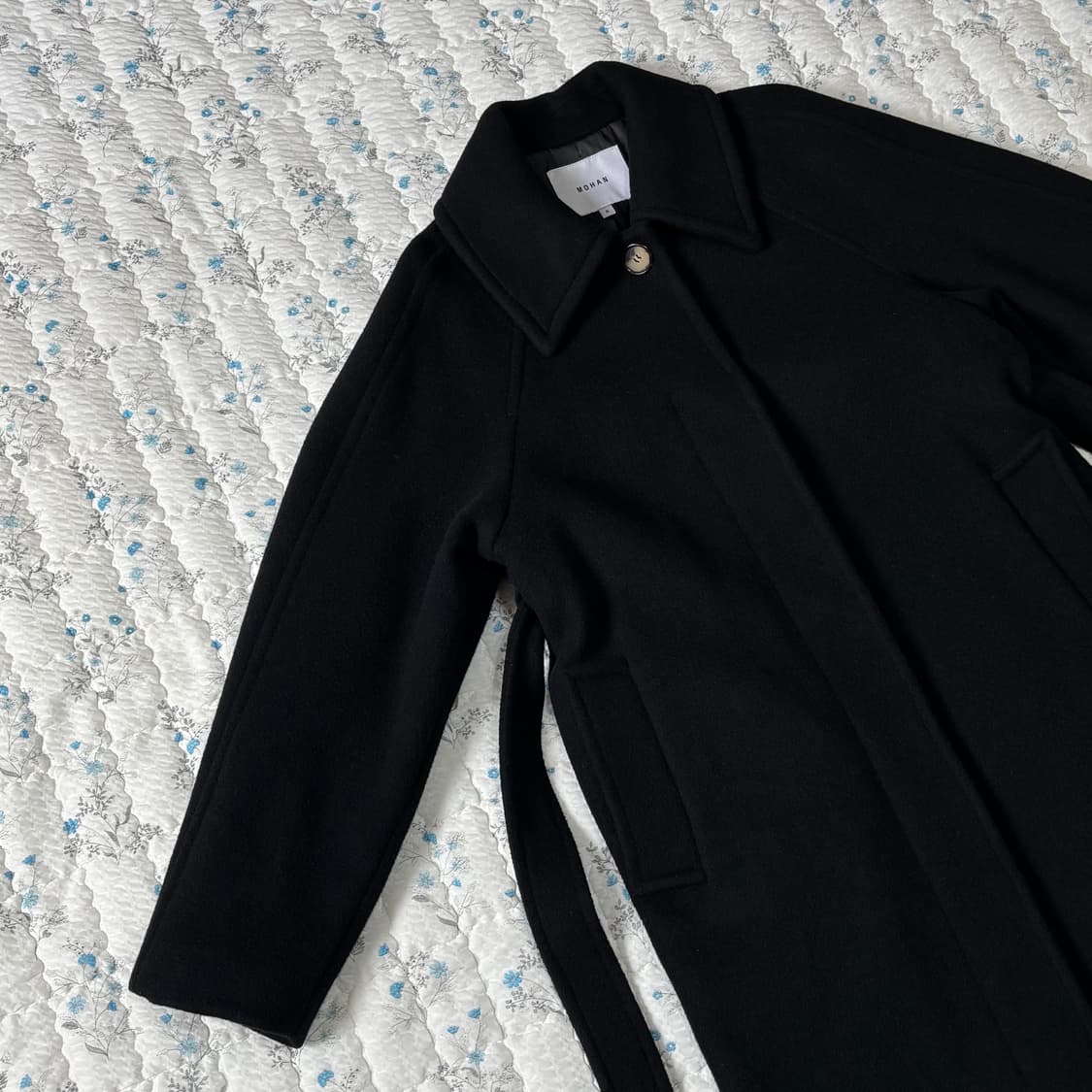 mohan 모한 NTW 프리미엄 싱글 울 코트 상품이미지2