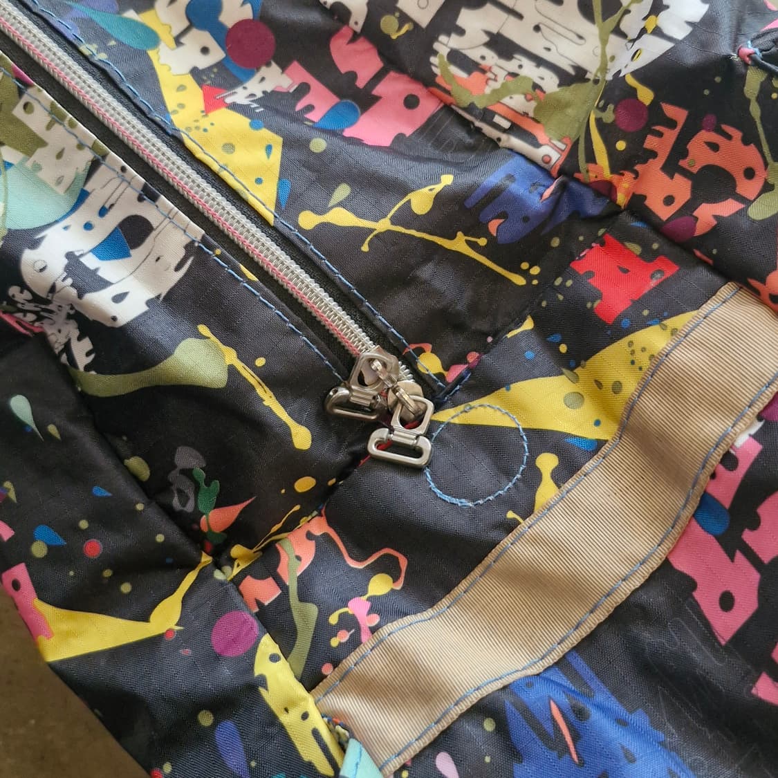 빈티지 스플래시 백팩 상품이미지3