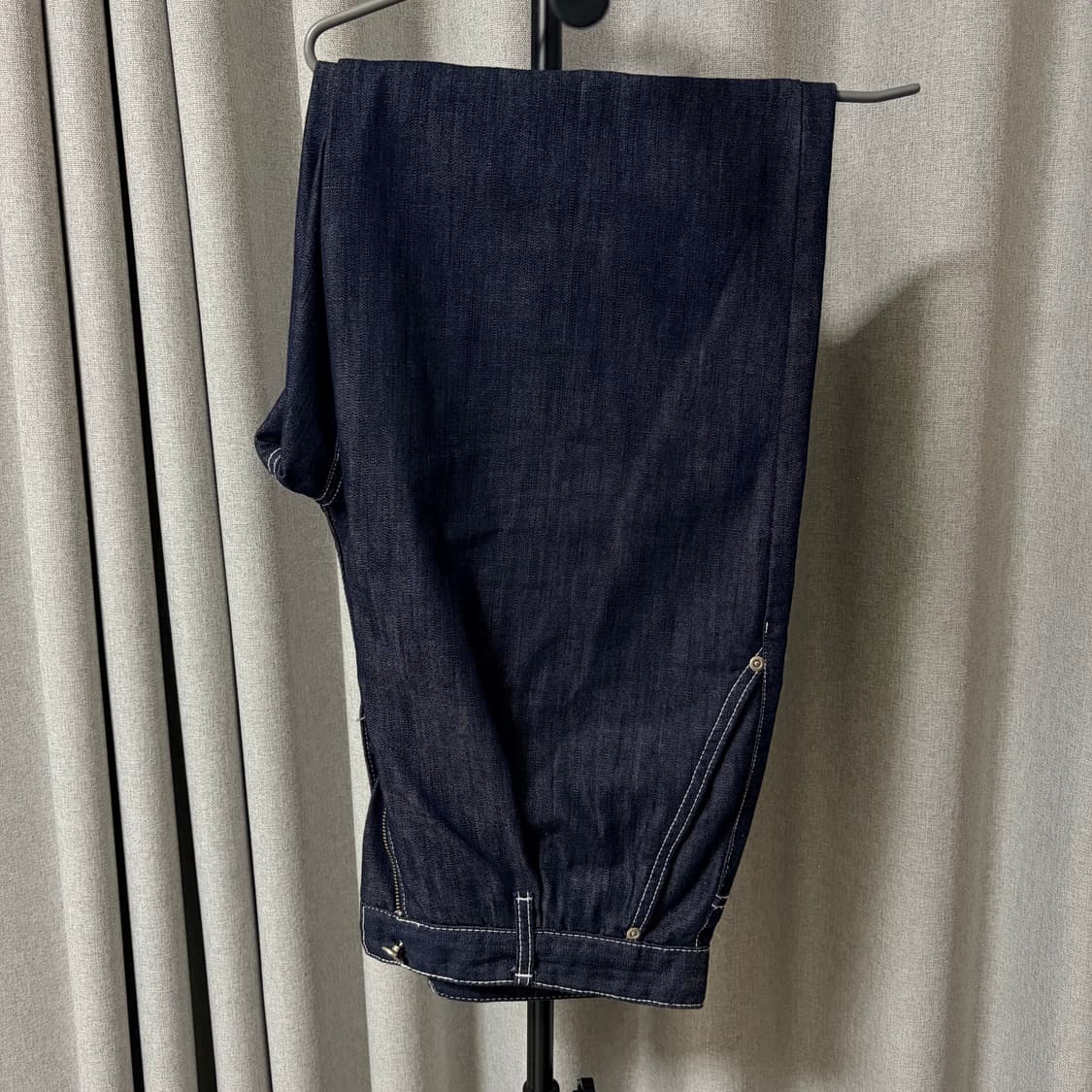 시그니처 논페이드 릴렉스핏 데님 셋업 상품이미지3