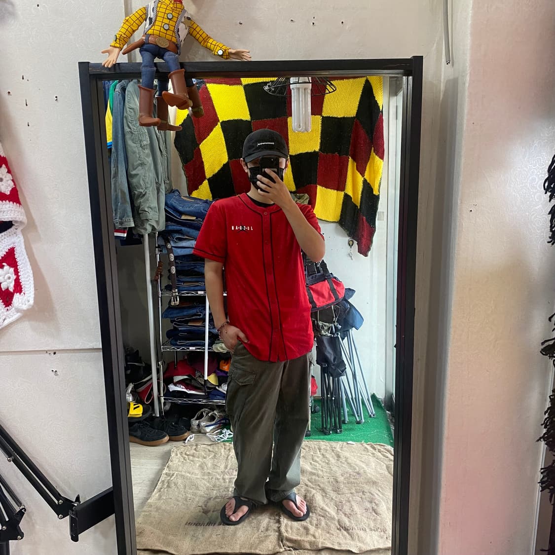 [XL] Jordan 점프맨 매쉬 베이스볼 져지 상품이미지5