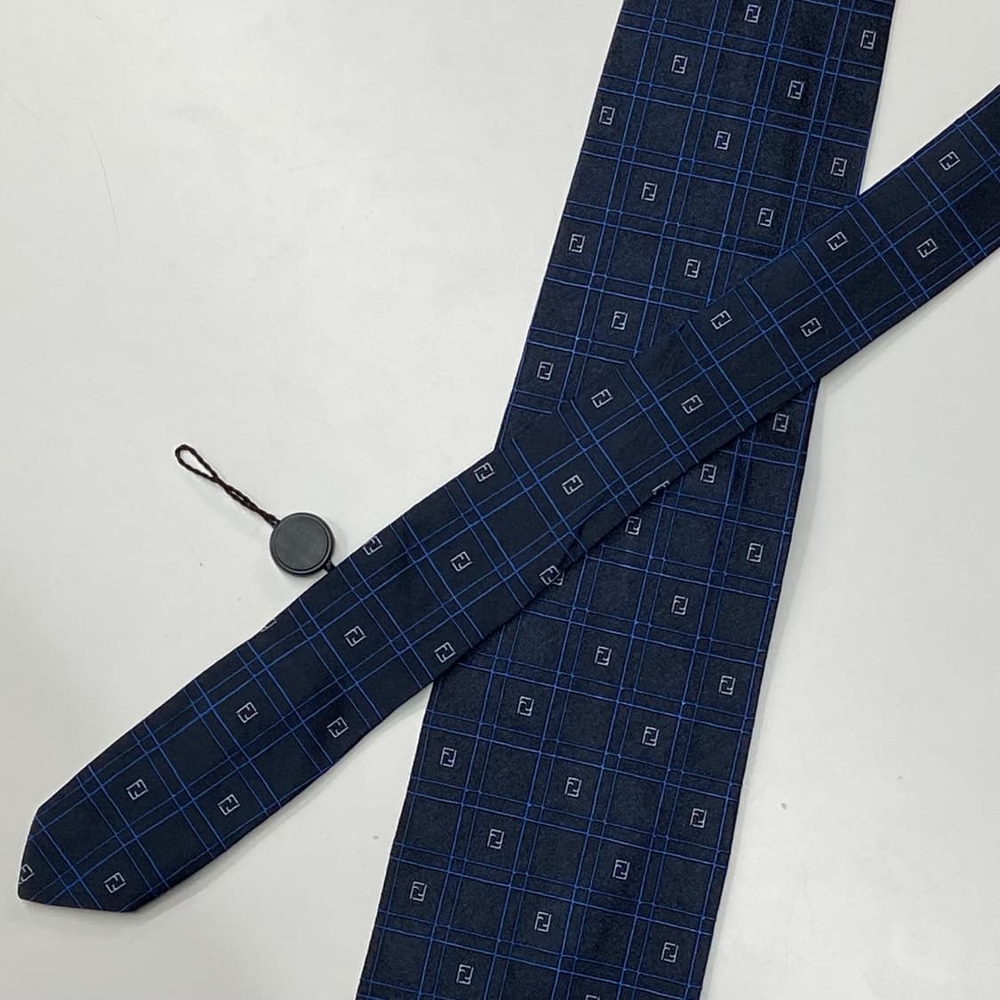 펜디 (FENDI) FF 모노그램 정품 명품 넥타이 상품이미지4