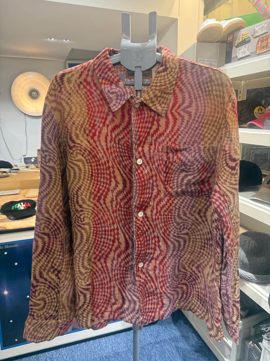 아워레가시 패턴 셔츠  상품이미지1