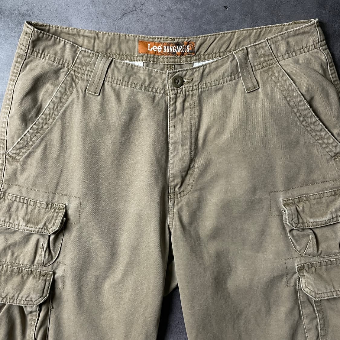 LEE 리 빈티지 베이지 카고 하프 팬츠 A00782 상품이미지2