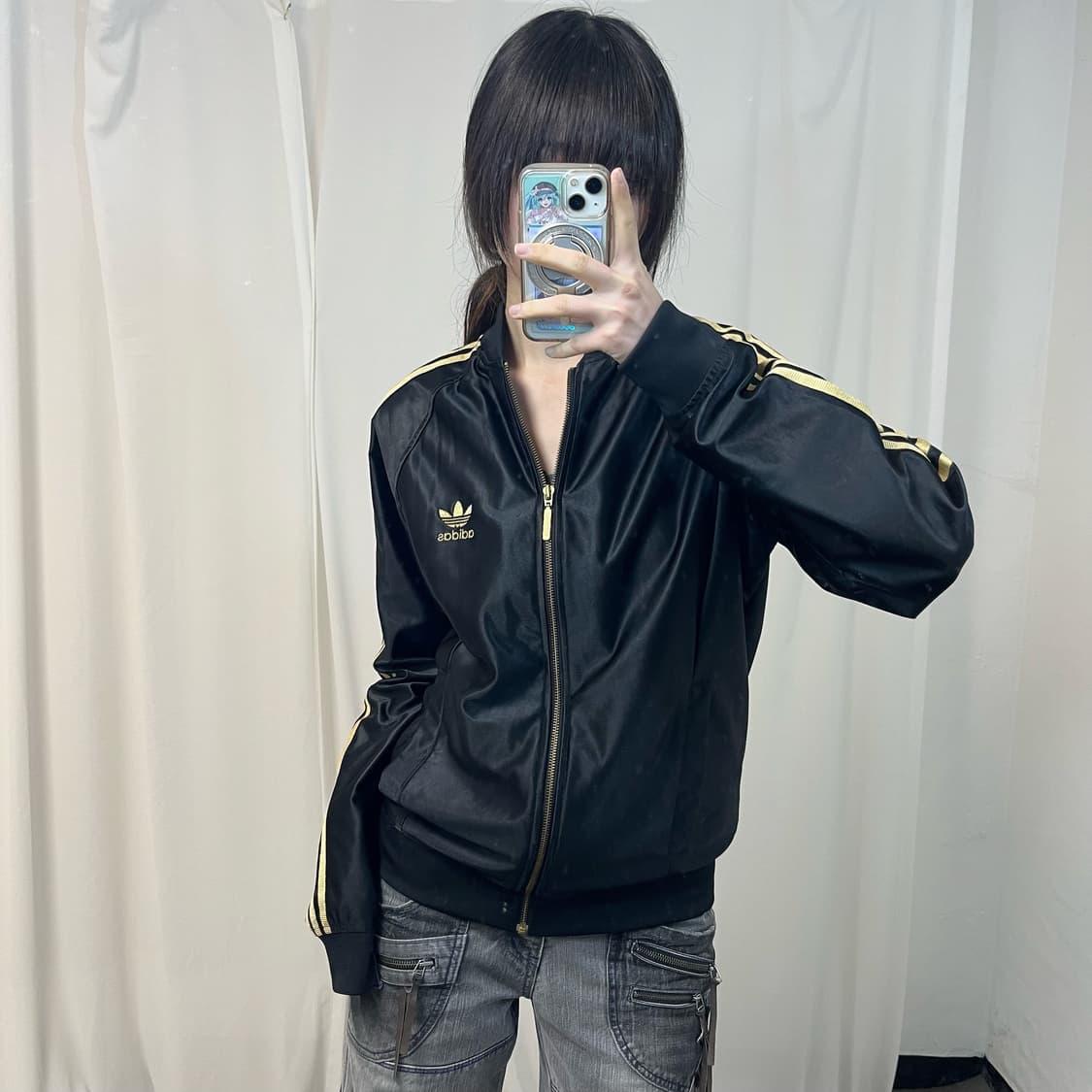 Adidas black gold Superstar jersey 상품이미지1