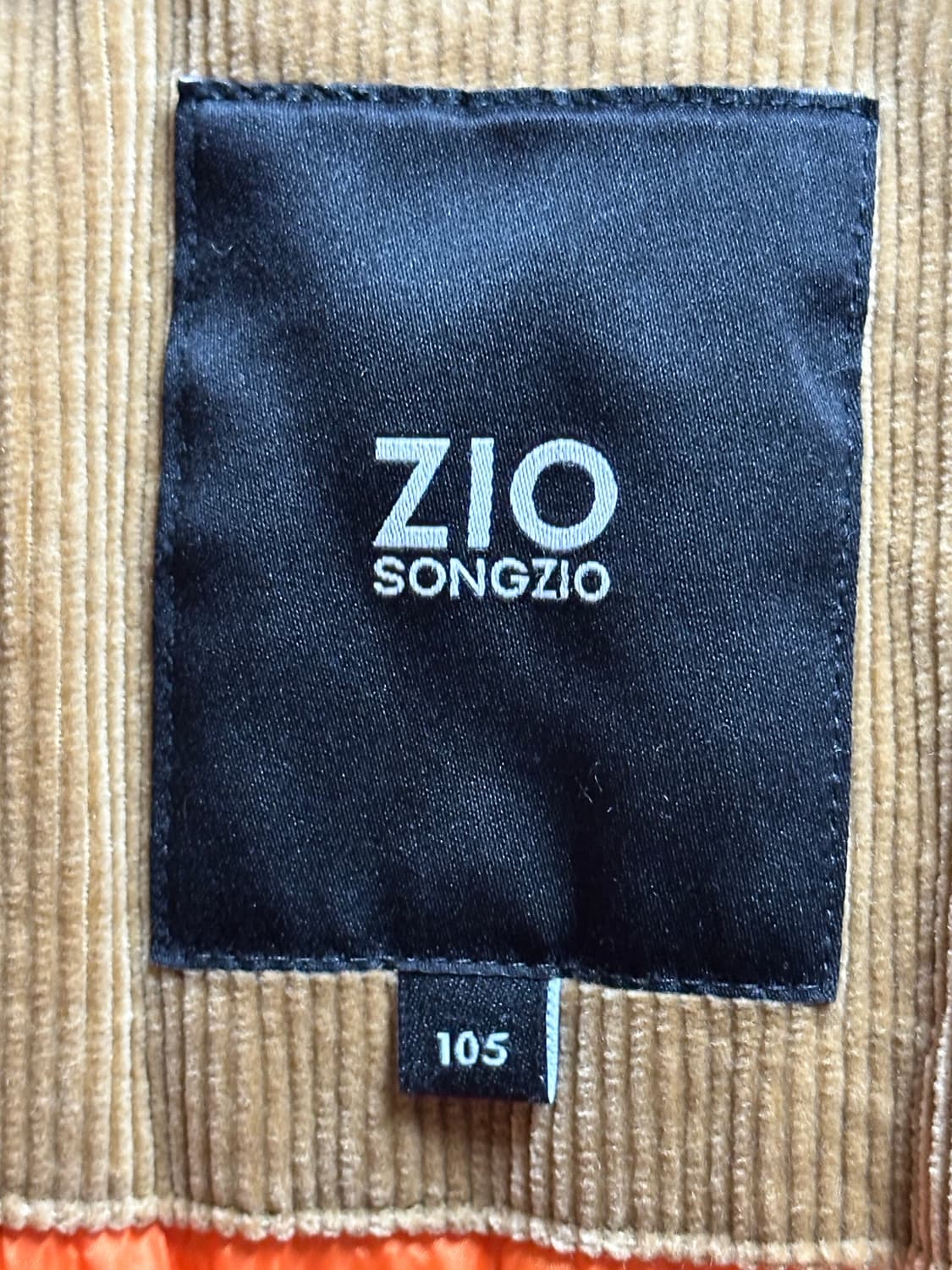 지오송지오 남성 코듀로이 후드 코트 105 상품이미지5