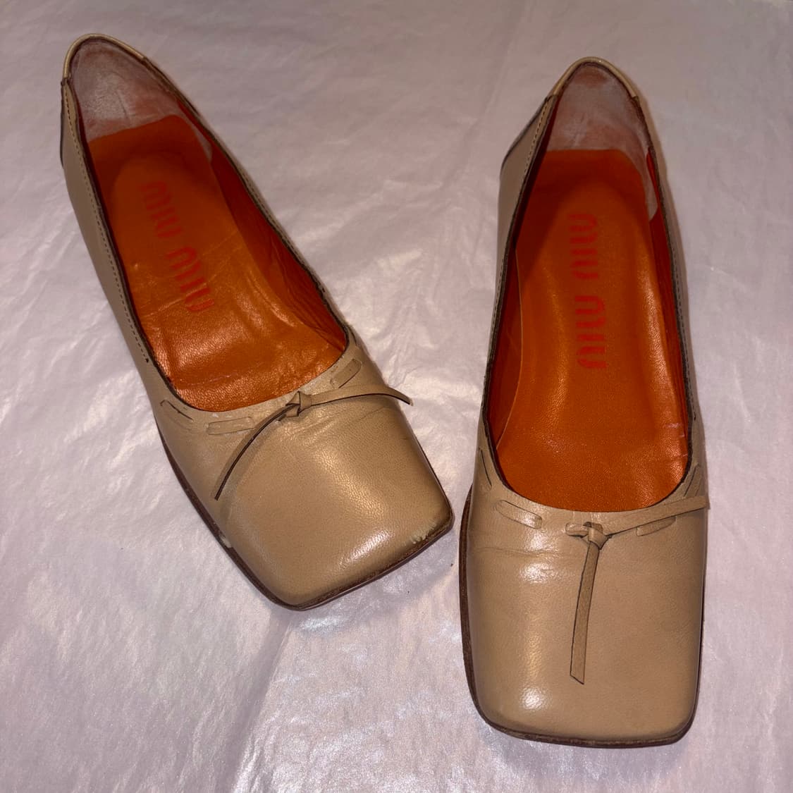 Miumiu vintage flat shoes 37size 상품이미지4