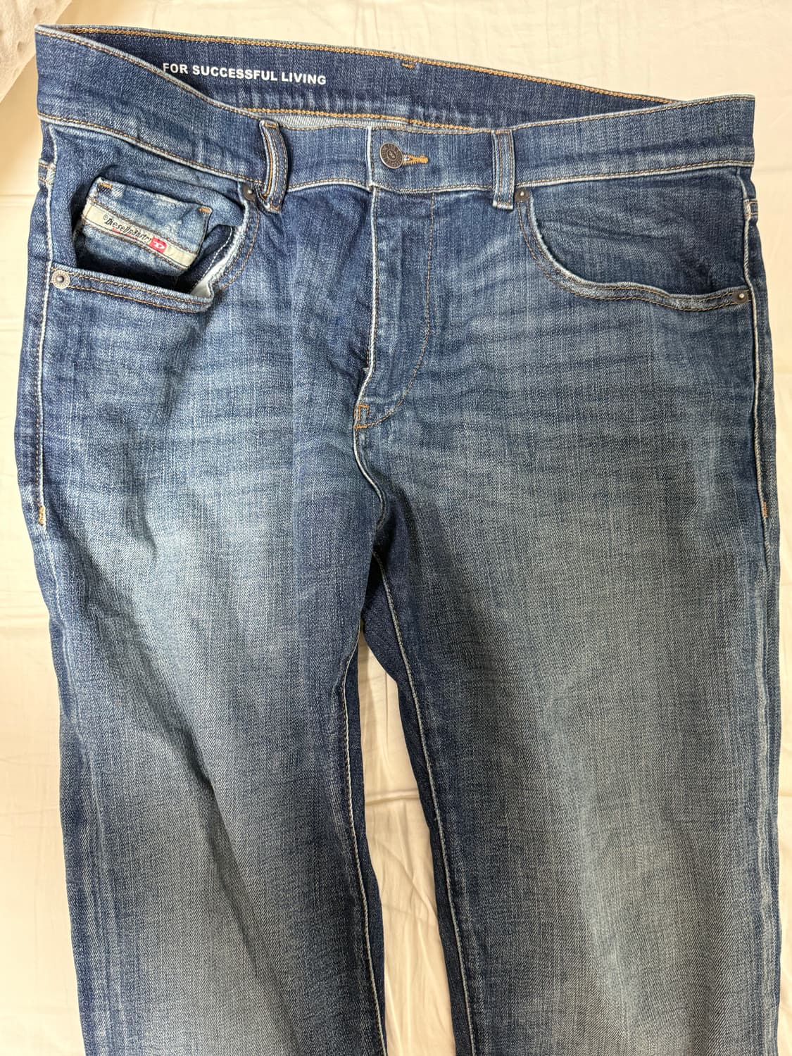 디젤 남자 스트럭트 슬림 핏 청바지 데님팬츠 진 01 상품이미지7