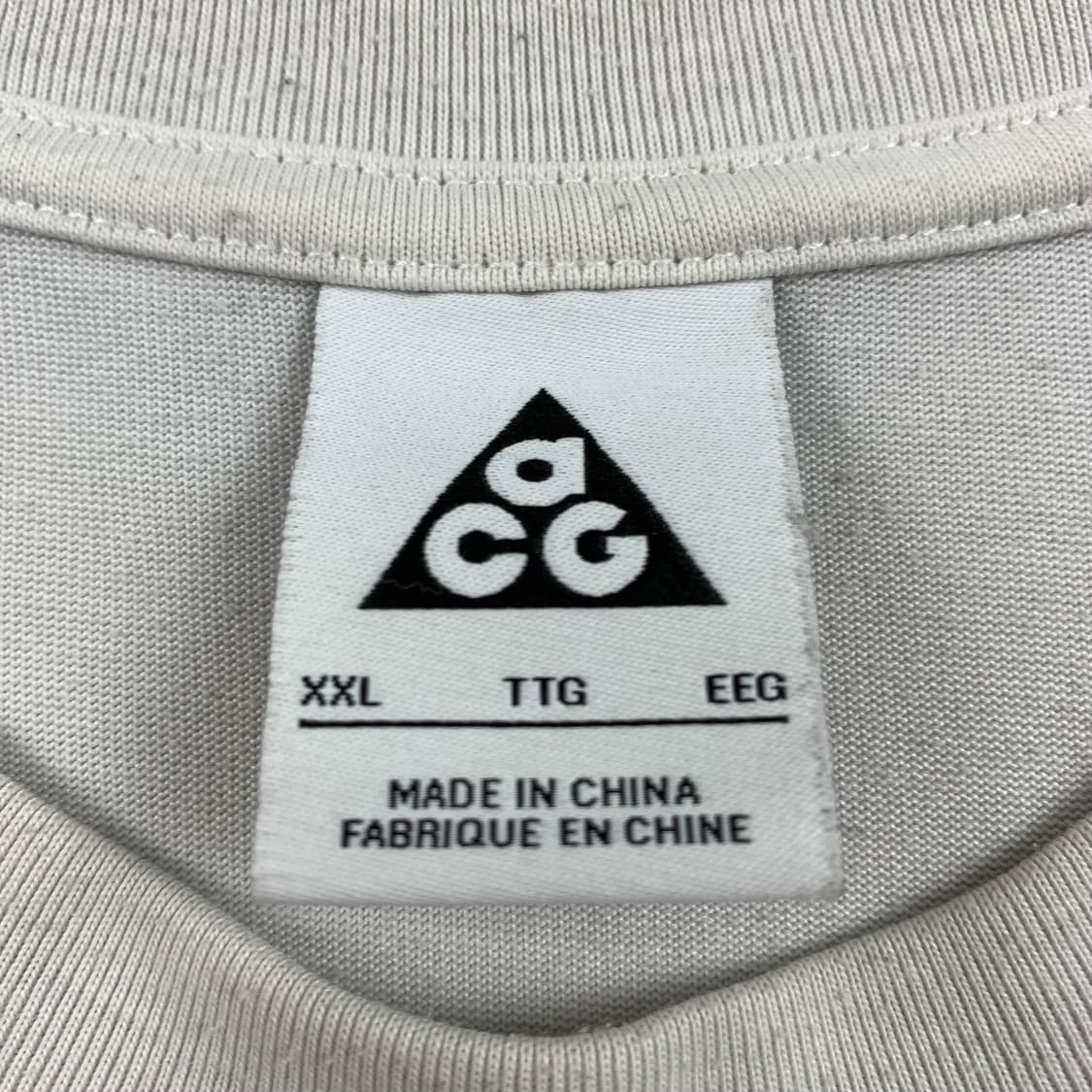 나이키 ACG 그래픽 로고 티셔츠 화이트 상품이미지5