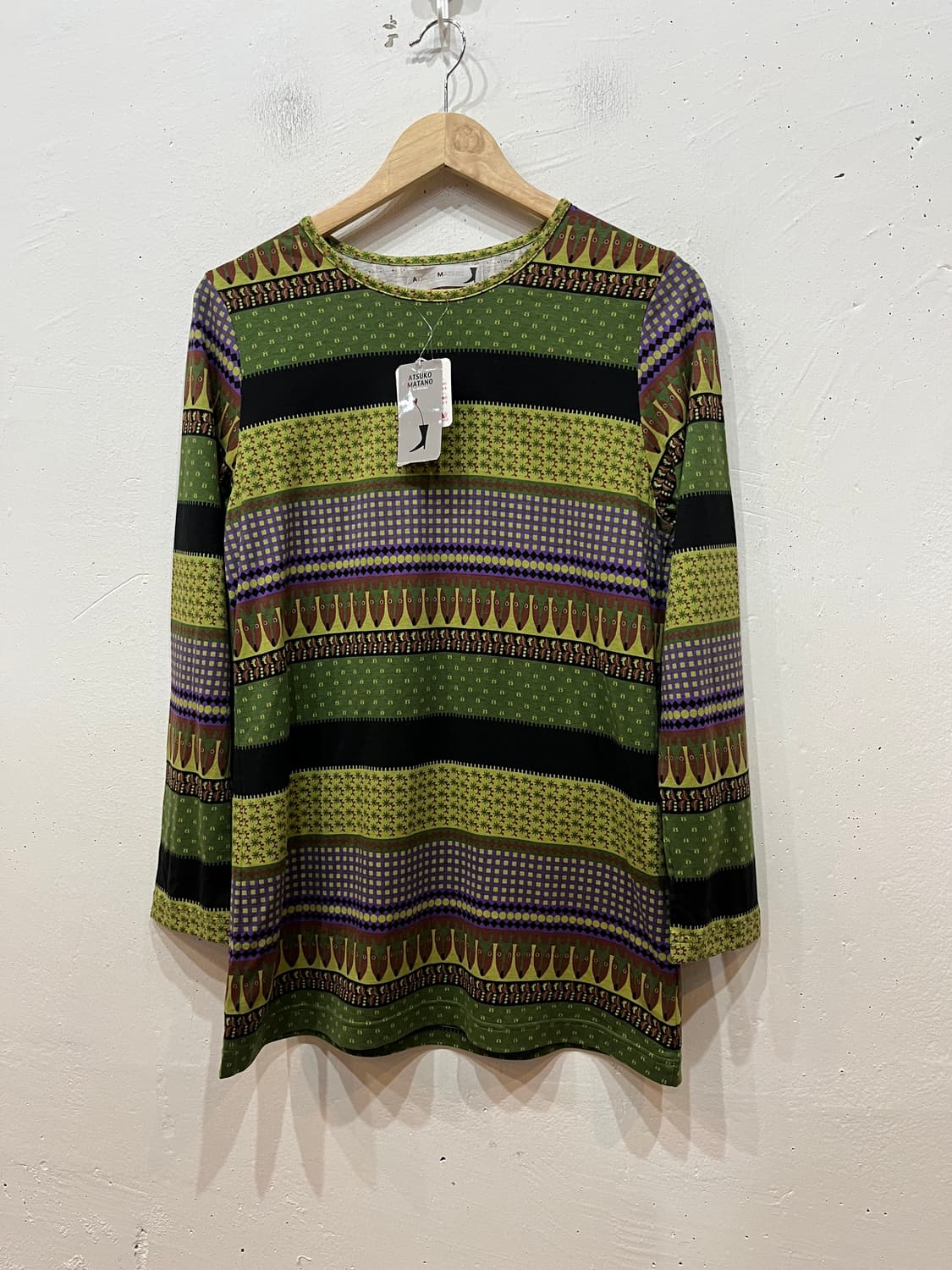 ATSUKO MATANO 롱슬리브 미사용품 Made in JAPAN 상품이미지1