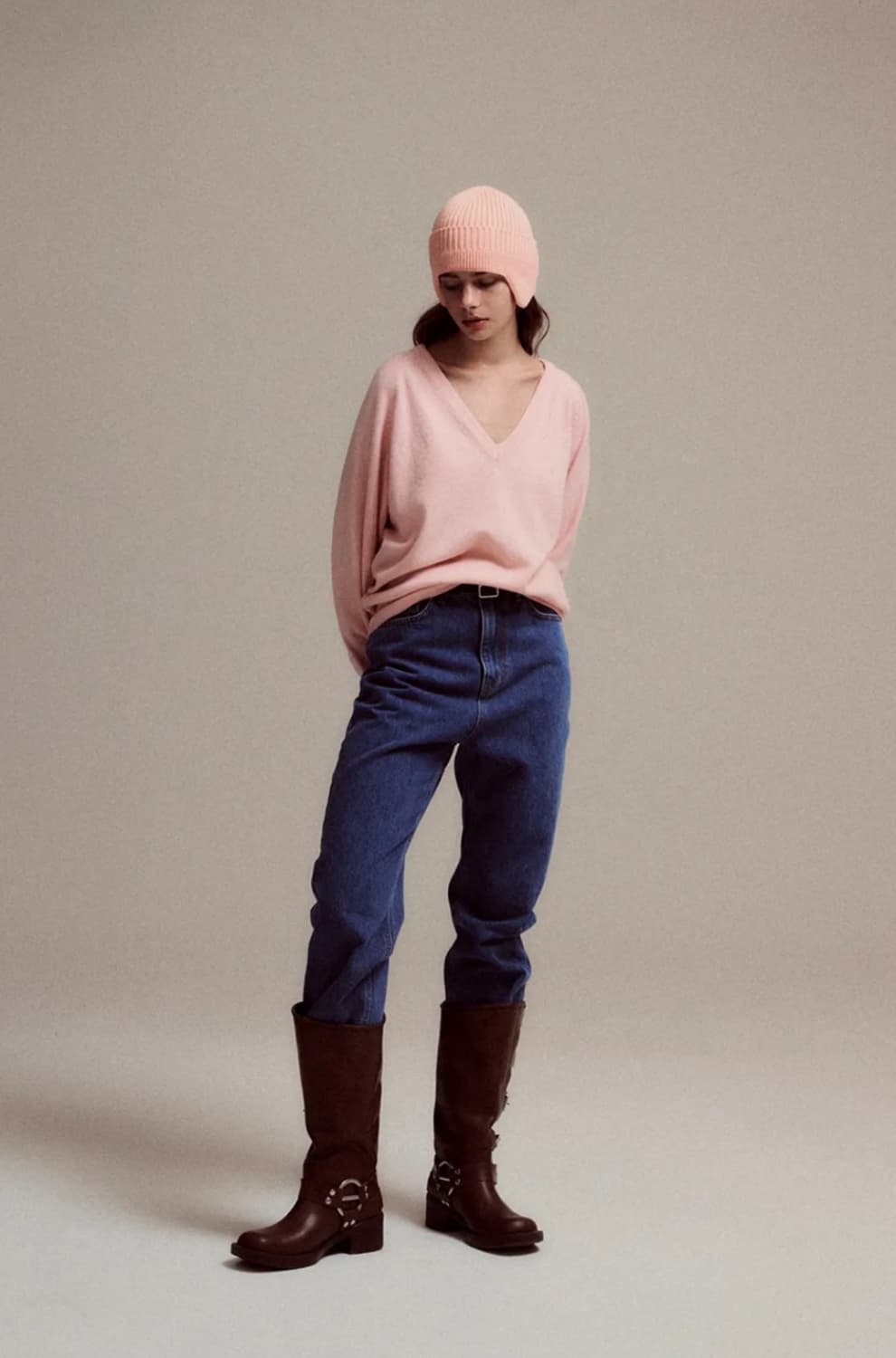 The reum 캐시미어 혼방 니트 상품이미지2