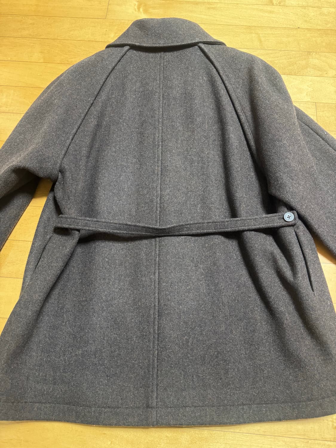 르917 래글런 코트 브라운 상품이미지3