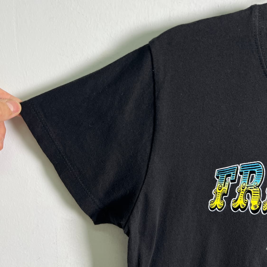 할리데이비슨 빈티지 블랙 로고 반팔 티셔츠 L 상품이미지6