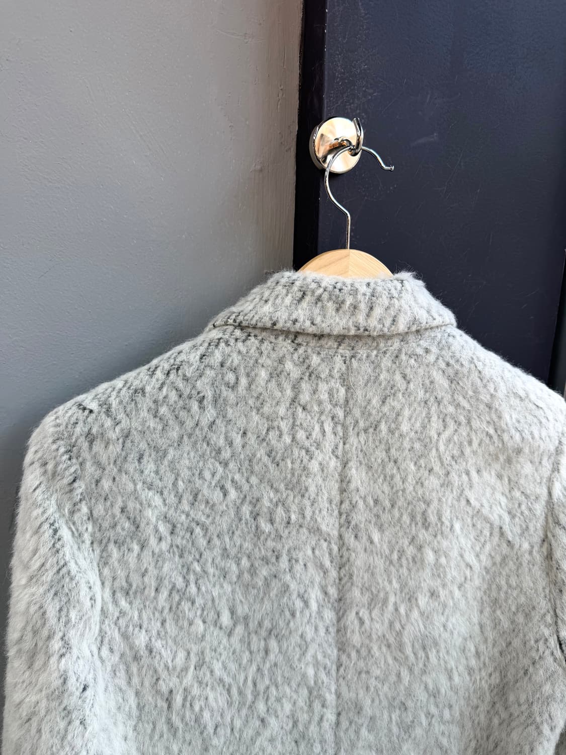 90/ 산드로 알파카 브라이튼 코트 자켓 상품이미지7