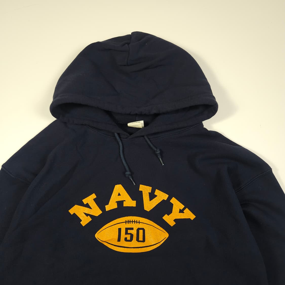 아웃스탠딩 네이비 오버핏 후드티 상품이미지2