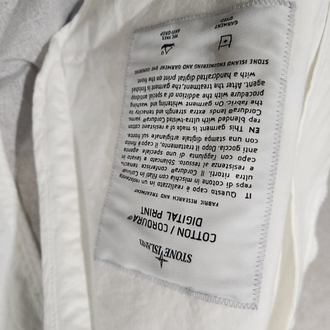 슈프림 x 스톤 아일랜드 코튼 코듀라 쉘 자켓 모나리자 - 22SS 상품이미지5