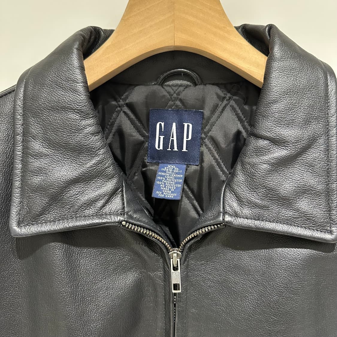 올드 갭 드리즐러 레더 자켓 상품이미지3