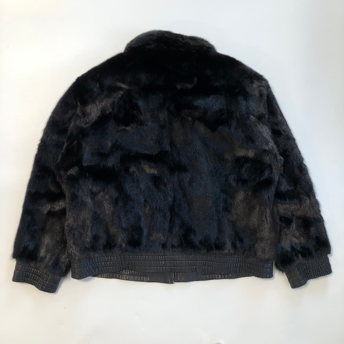 밍크퍼 리버시블 레더자켓 상품이미지5