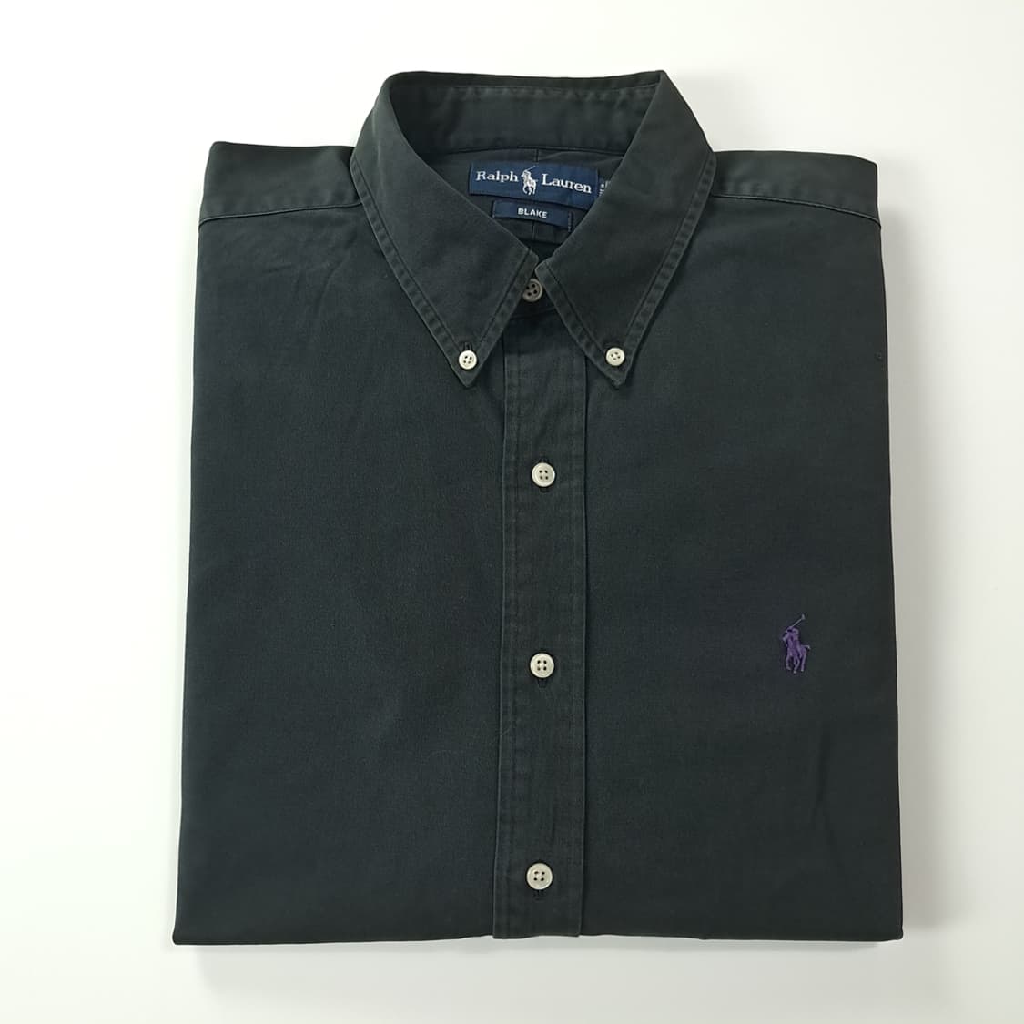 CK507 XL 폴로 90s 블레이크 빈티지 블랙 셔츠 남방 상품이미지7