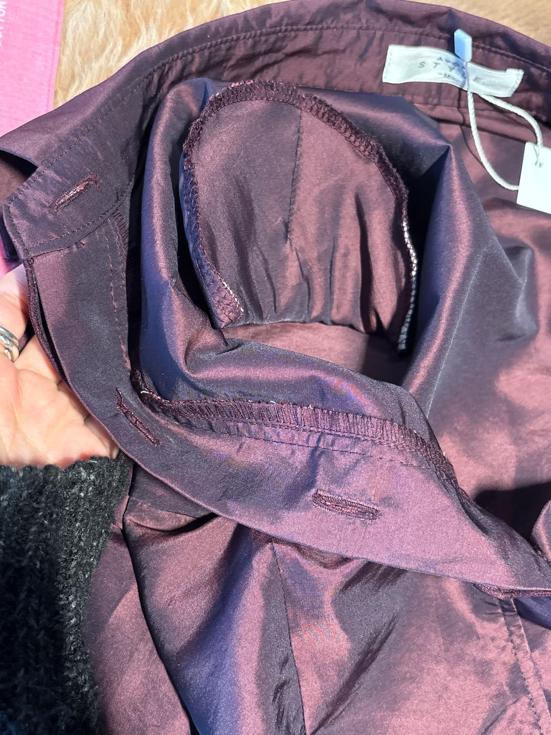 nylon blouse 상품이미지4