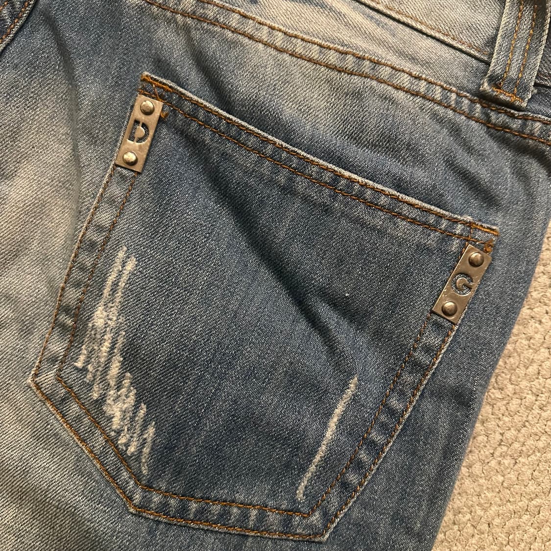 00s 돌체앤가바나 스트레이트 데님 상품이미지10