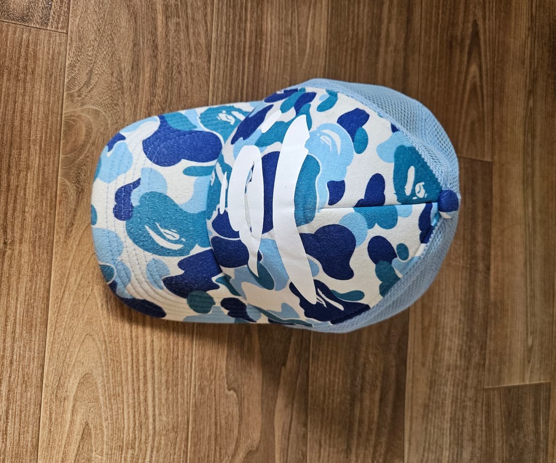 베이프 블루카모 트러커캡 메쉬캡 상품이미지1