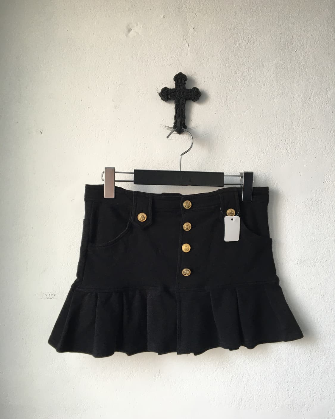 Button point mini skirt 상품이미지1