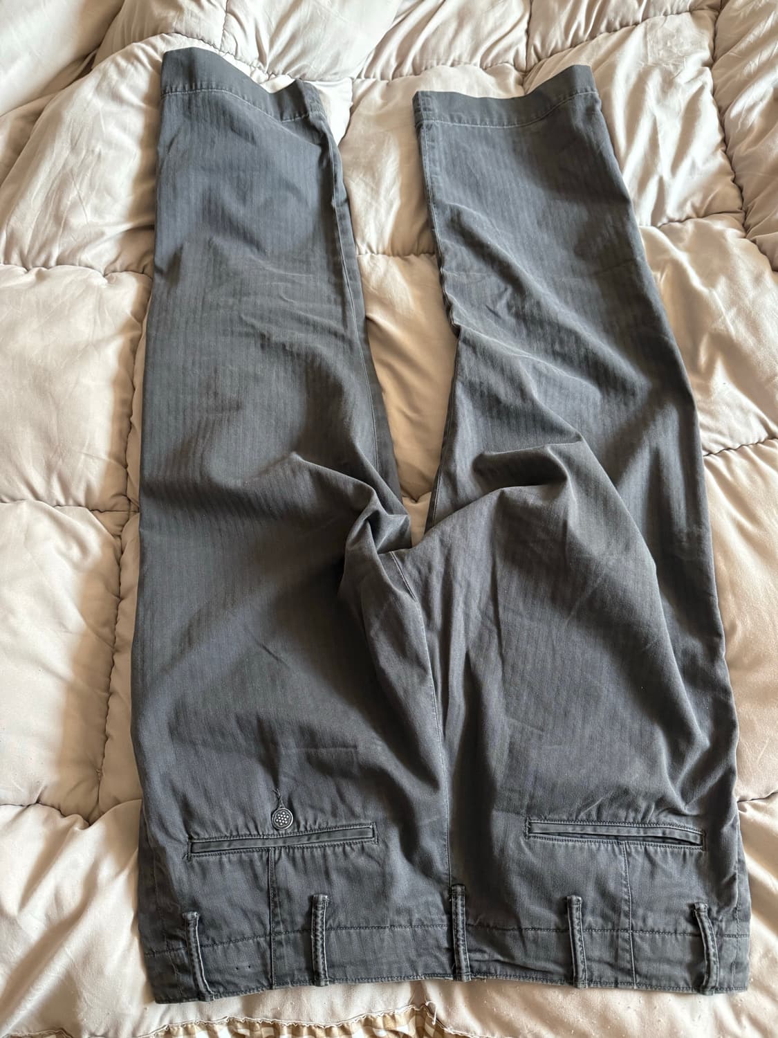 RRL 헤링본 필드 팬츠 워시드 블랙 32-30 상품이미지2