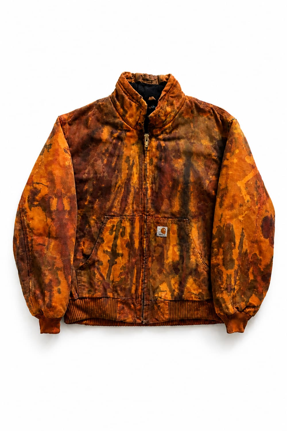 90~00s 칼하트 Tie Dye 모크 넥 덕 자켓 105~108 상품이미지1