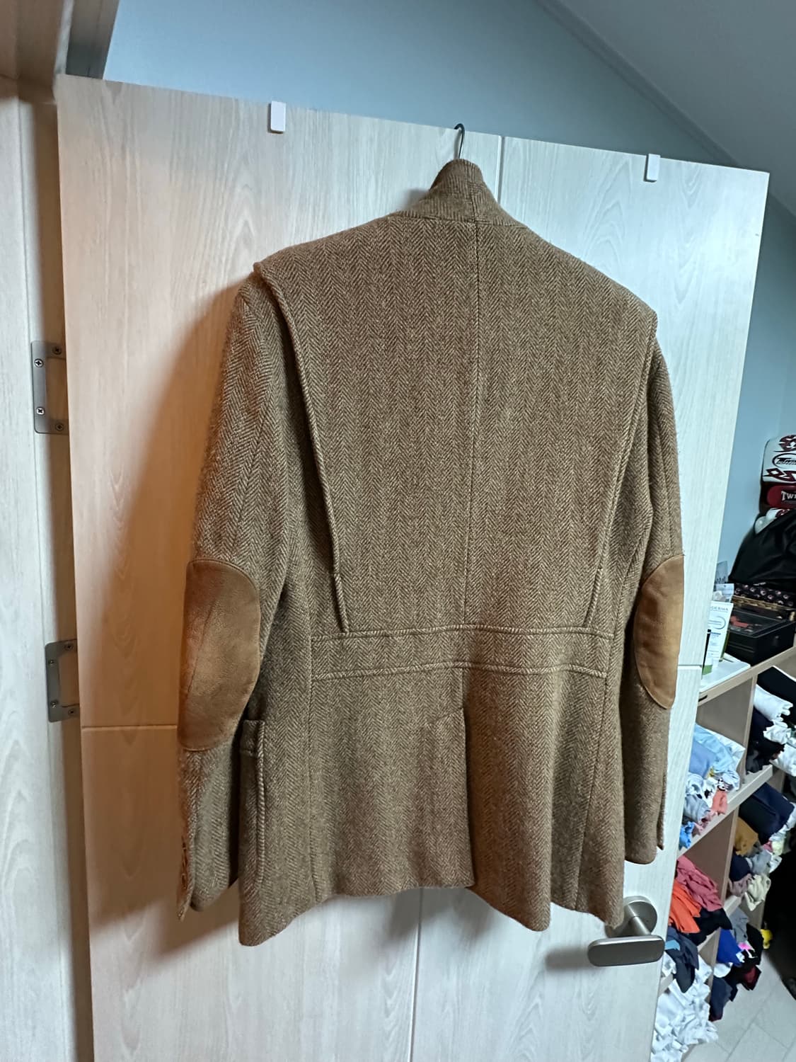 폴로 랄프로렌 헤링본 트위드 헌팅 자켓 상품이미지3