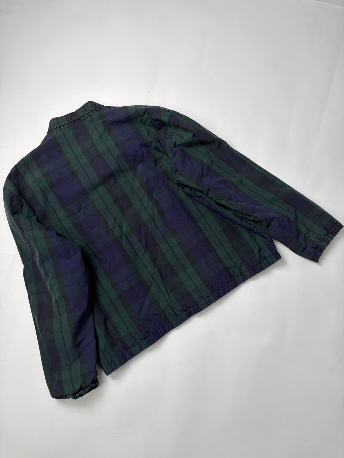 90s Polo Sport Plaid Jacket (green/blue) 상품이미지2